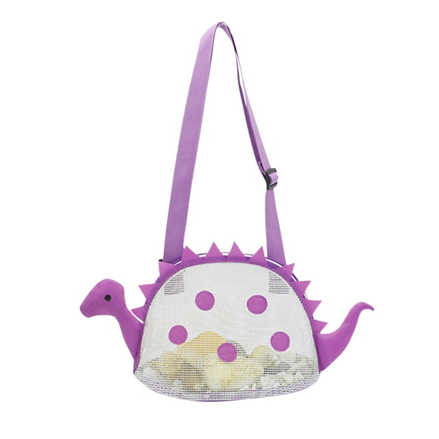 Xihbxyly Bolsa para Juguetes de Playa, Diseño de Malla de Secado Rápido, Material de Nailon Duradero, Fácil de Plegar y Guardar, Ideal para Viajes a La Playa, Búsqueda Del Tesoro y Diversión de Veran