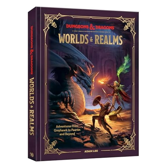 Pre-Owned Dungeons & Dragons Worlds & Realms: Adventures from Greyhawk to Faern and Beyond (Hardcover) 0593835506 9780593835500