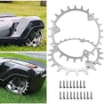 thumbnail image 3 of Bgsha Roue de Traction Efficace (252mm) Compatible avec Robots Tondeuses à Gazon avec Piques Antidérapantes et Contact au Sol Accru, 3 of 8