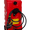Red, variant on Scepter Flo N Go Duramax Fuel Caddy - With Transfer Pump - 14 gal Yellow