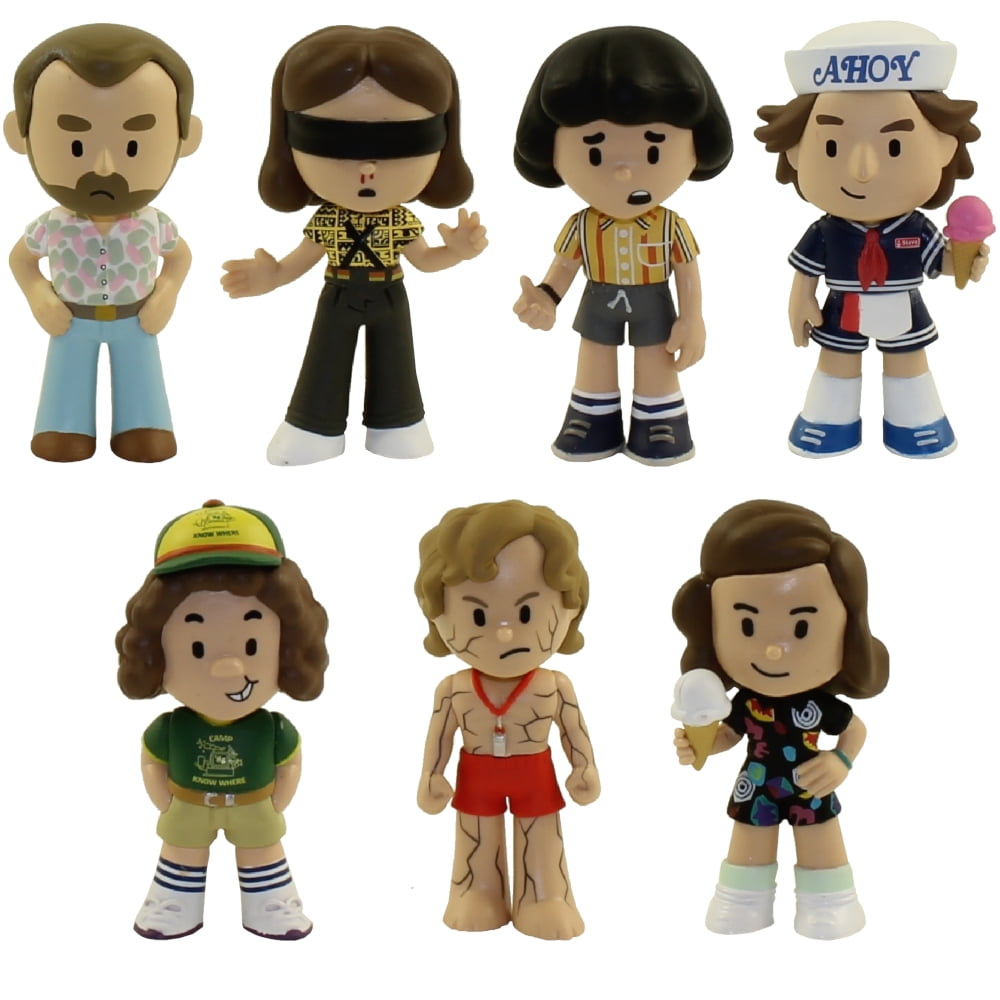 Funko Mystery Minis Vinyl Figures - Stranger Things S2 - SET OF 7 (Mike,  Dustin, Billy, Jim +3)