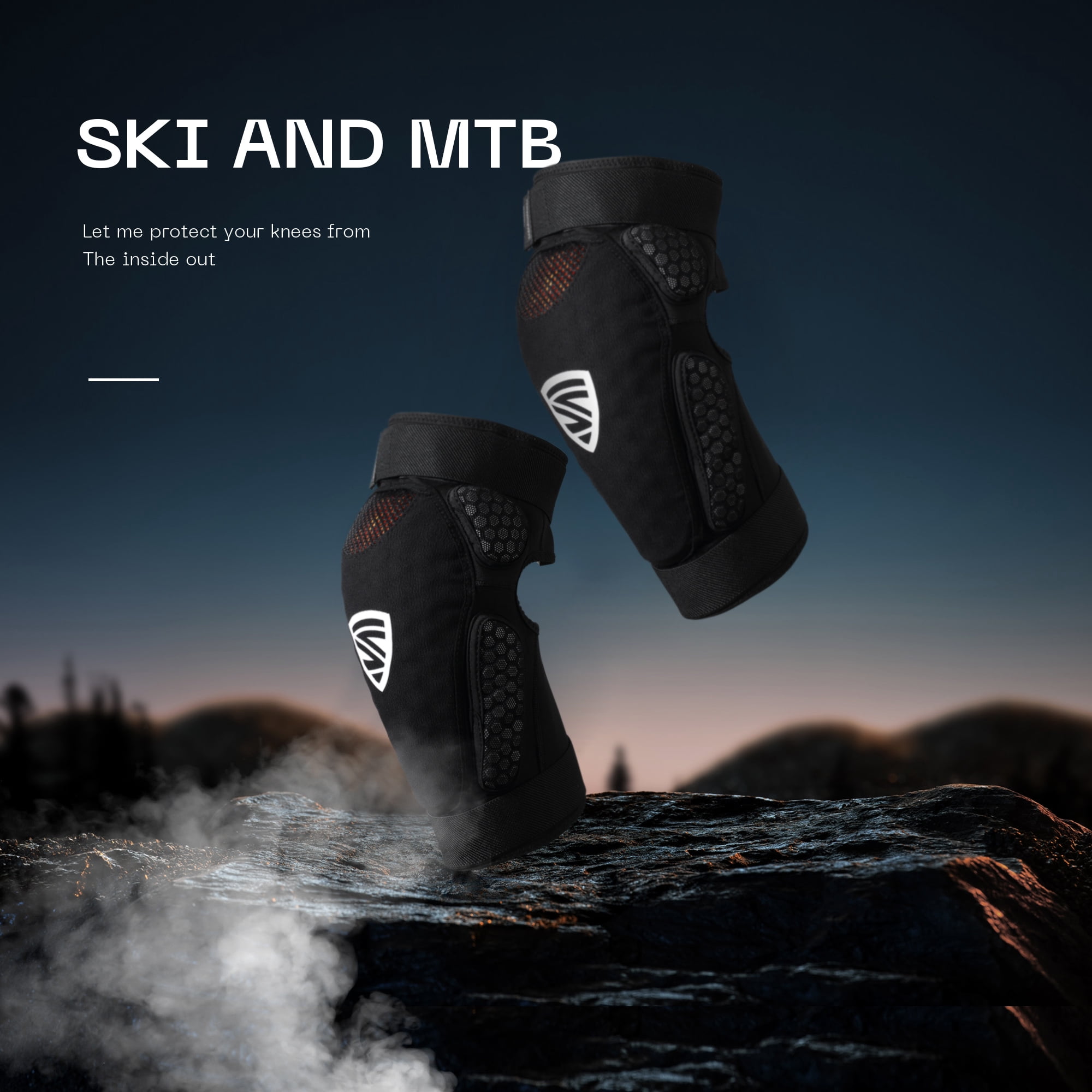 Knee Guard,MTB Knee Pads,Snowboard Knee Pads,Low Temperature Resistance,Breathable