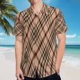 thumbnail image 5 of High Quality Hawaiian Shirts for Men Short Sleeve Aloha Beach Shirt Floral Summer Casual Button Down Shirts Blouses UB3EUF, 5 of 7