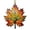 B, variant on Fall Leaves Ornaments,2D Acrylic Maple Leaves Window Hanging Decor Fall Ornaments,Colorful Acrylic Hanging Decor Fall Leaves Ornaments for Small Tree, Window, Autumn Home Decoration,C