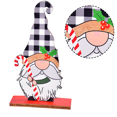 thumbnail image 3 of Decoración de mesa de Navidad, letrero de centro de madera para mesa de fiesta de Navidad, decoración del hogar, interior Adepaton CPB-CJZ161-2, 3 of 5