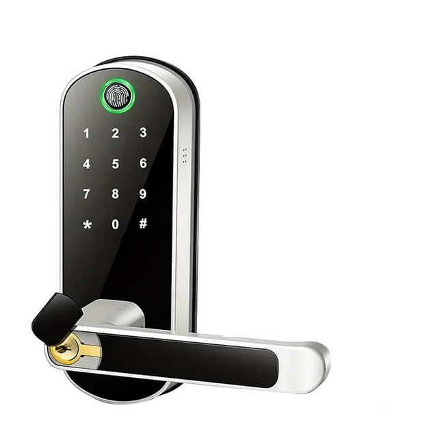 Smart Fingerprint Door Lock Home WiFi Keyless Entry Electric with Touchscreen Digital Password