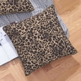 thumbnail image 6 of Multi-Size Linen Sofa Pillow Cover Invisible Zipper Open And Close Strong Use For Sofa Chair Garden Sofa Car Leopard-5 18"X18", 6 of 7