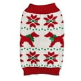 thumbnail image 2 of CSCHome Dog Puppy Christmas Sweater Pet Turtleneck Clothes Warm Soft Cat Outfit for Small Medium Dogs Christmas Party Dress, 2 of 11