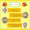 thumbnail image 4 of QingY-4/1 Pack Fake Wasp Nest Decoys, Wasp Trap, Bee Repellent for Carpenter Bees, Yellow Jackets for Outdoor Garden, 4 of 7