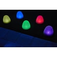thumbnail image 4 of Set of 5 - 8" Tall Sugar Coated LED Gumdrop Christmas Pathway Lights - Electric Plugin, 4 of 6
