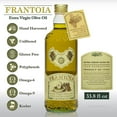 thumbnail image 2 of Frantoia Extra Virgin Olive RE32&nbsp;Oil from Italy - Fruity, Unfiltered, Cold Extracted Authentic Sicilian Olive Oil - Fresh Harvest Imported Olive Oil From Italy - 33.8 Fl Oz - Pack of 2, 2 of 5