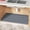 Gray, variant on CozyNestFinds Under Sink Mat 10"x16" Under Sink Mats for Kitchen, Silicone Waterproof Under Sink Liner, Sink Cabinet Organizer Tray with Drain Hole