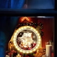 thumbnail image 4 of Luces decorativas navideñas para ventana, luces de cadena de fondo para exteriores, interiores, ventanas, caminos, patios, dormitorios, fiestas, vacaciones, pared, blanco cálido, 4 of 6