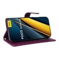 thumbnail image 3 of FOXDOCK Funda tipo Cartera para Xiaomi POCO X6 Pro – Cubierta de Cuero PU con Múltiples Ranuras, Bolsillo para Efectivo y Correa de Muñeca, 3 of 6