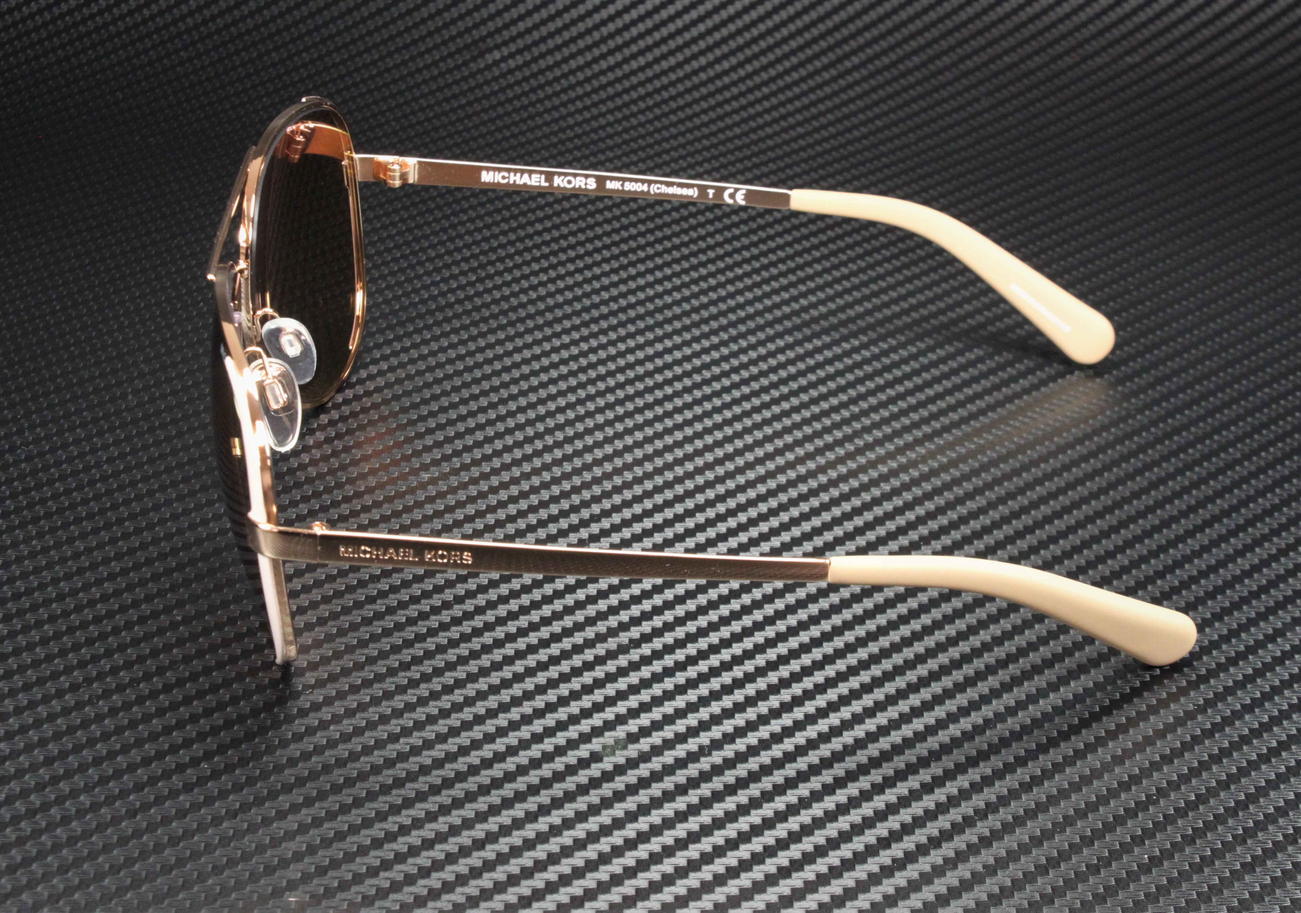 Michael Kors MK5004 CHELSEA Aviator Sunglasses, 59M Rose 