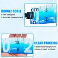 thumbnail image 3 of Fish Ruler Fishing Measuring Tape, 2 Packs 36in/90cm Folding Fish Tape Measure with Storage Strap Portable Roll Up Fishing Ruler Waterproof Fish Ruler Fishing Tape Measure Tool, 3 of 5