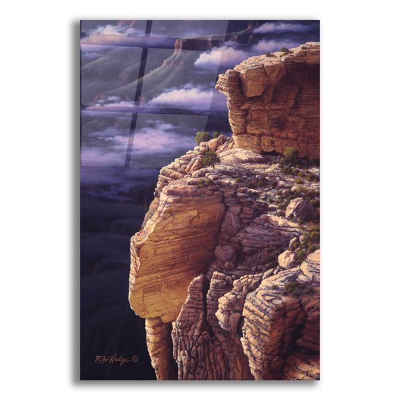 Epic Art 'Simple Sanctuary' by R. Hed, Acrylic Glass Wall Art, 12"x16"