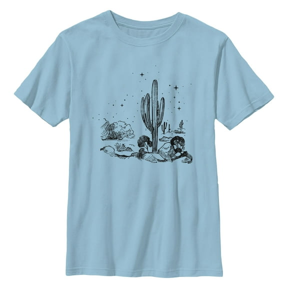 Boy's Lost Gods Star Desert Scene Graphic T-Shirt