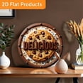 thumbnail image 4 of HELLOYOUNG Vintage Round Cookie Tin Sign Retro Aluminum Wall Decor for Coffee Kitchen, 4 of 6