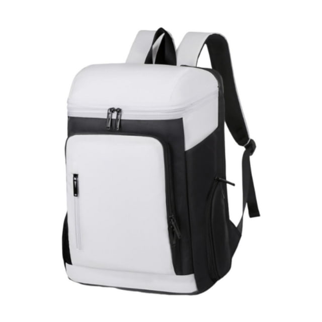 Mochila de tenis para hombre y mujer, Oxford, multifunción, para gimnasio, resistente al agua negro