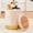 Champagne, variant on Casa Pura Furniture Elegant Storage Ottoman with Decorative Wooden Lid Modern Stylish Storage Solution for Living Room, Bedroom, and More