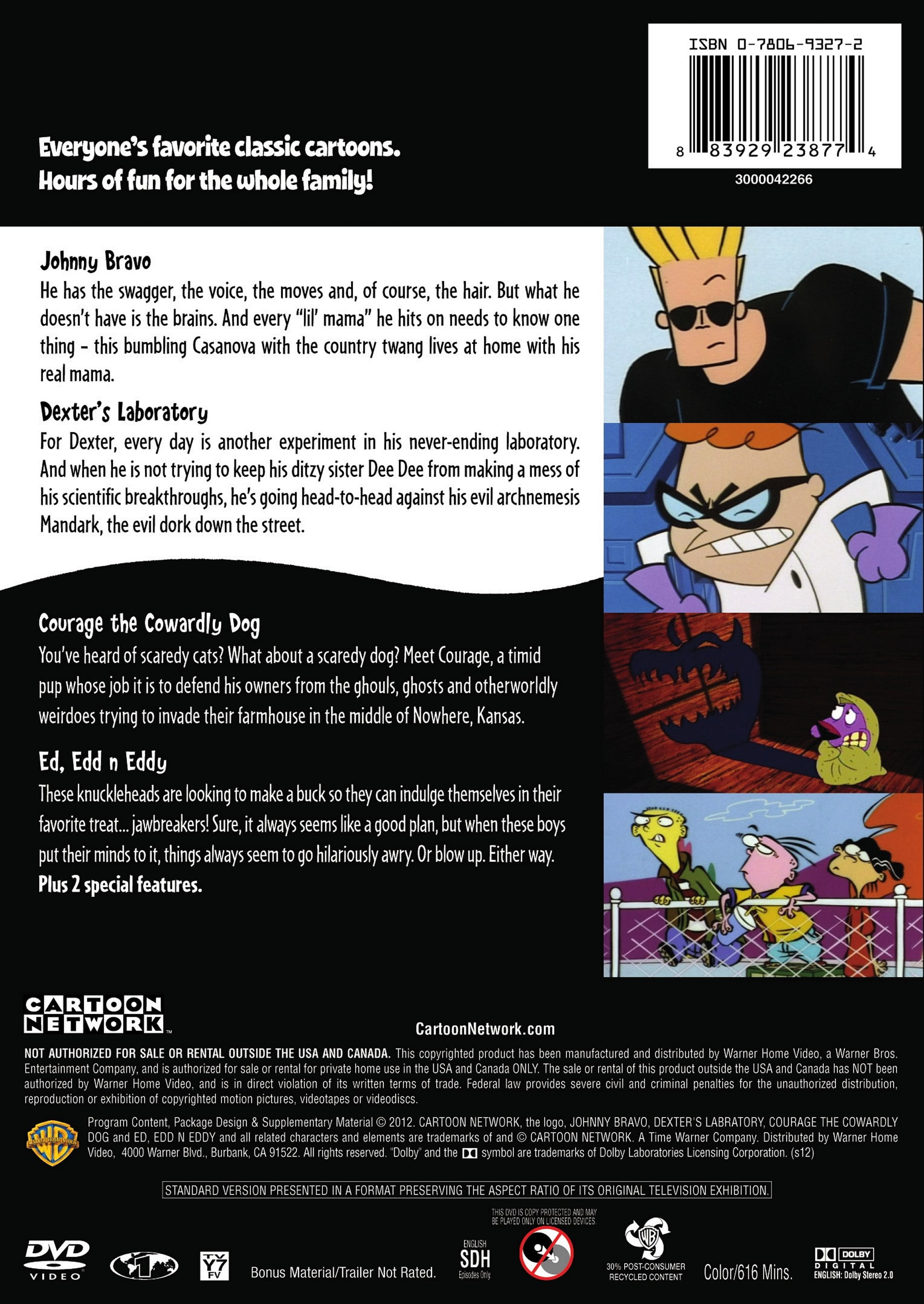 4 Kid Favorites Cartoon Network Hall Of Fame Dvd Walmart Com Walmart Com