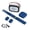 A, variant on Portable Virtual Drum Electric Air Drum Set with Drumsticks Light Weight Air Drum Musical Instruments Gift for Beginner