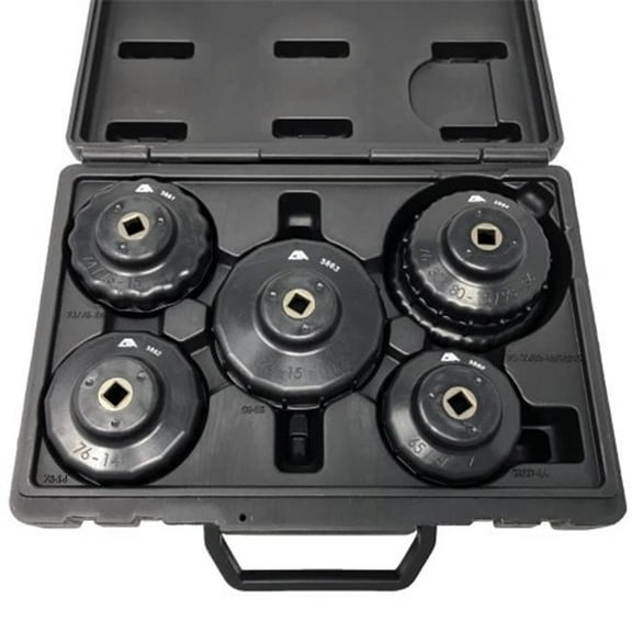 Oil Filter Cup Wrench Kit - 5 Piece
