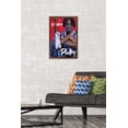 thumbnail image 2 of NBA Philadelphia 76ers - Tyrese Maxey 24 Wall Poster, 14.725" x 22.375" Framed, 2 of 5