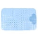 thumbnail image 4 of Alfombrilla de baño antideslizante de PVC grueso con ventosa fuerte para suelo de baño, color azul, 4 of 14