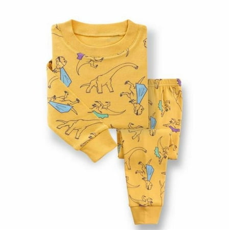 

BenBen YDP3T Dinosaurs Pajamas for Kids Yellow - 3T