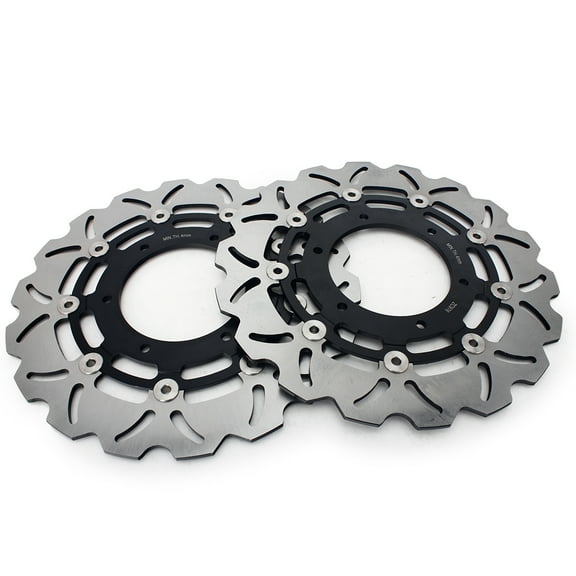 Pair Front Brake Discs Rotors For SUZUKI GSXS 1000 / ABS 2015-2022 GSX-S 1000 F / ABS 15-22
