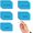 Blue 40pcs, variant on Magnetic Dry Erase Magnets Labels(1x3,Pack of 60),Organizing Schedules in Office/Classroom.Reusable Name Tags on Fridge/White Board,Pastel Colors(Light Pink)