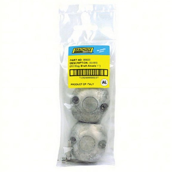 Seachoice 95621-1" D Aluminum Barrel Collar Shaft Anode With Allen Screw