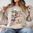 thumbnail image 2 of Zootopia 2025 Sweatshirt, Nick Wilde Sweatshirt, Judy Hopps Sweatshirt - Sizes S-5XL ,Art Print JSC, 2 of 5