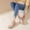 Yellow, variant on Womens Summer Wedge Sandals Open Toe Platform Sandals Non-Slip Plus Size Fashion Beach Sandals 9