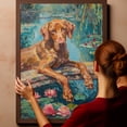 thumbnail image 6 of Vizsla Art Print Poster, Dog Canvas, Vizsla Wall Art Decor, Dog Art Home Decor Artwork For Bedroom Living Room Bathroom Decor, 6 of 6