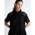 thumbnail image 4 of Scoop Women's Crochet Romper, Sizes XS-4XL, 4 of 5