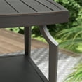 thumbnail image 5 of Ulax Furniture Patio Aluminum 21.5"Lx 21.5" W Side Table Outdoor/Indoor Square End Table, 5 of 6