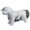 White, variant on Transparent TPU Pet Raincoat Poncho All Weather Waterproof Rain Gear Easy On Off for Small Medium Large Dogs Cats Outdoor Walking Hiking