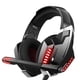 thumbnail image 3 of ONIKUMA Auriculares para juegos Auriculares con cable RGB Luz LED Auriculares para juegos de computadora Micrófono con cancelación de ruido, Rojo Inevent EL001229-02B, 3 of 7