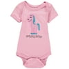 Newborn and Infant Blue 84 Pink Kentucky Derby Floatable Bodysuit