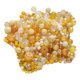 thumbnail image 5 of Kit para hacer collares de cuentas, elegante juego de cuentas pequeñas para niña, hecho a mano, de vidrio, para mujer. Amarillo, 5 of 9
