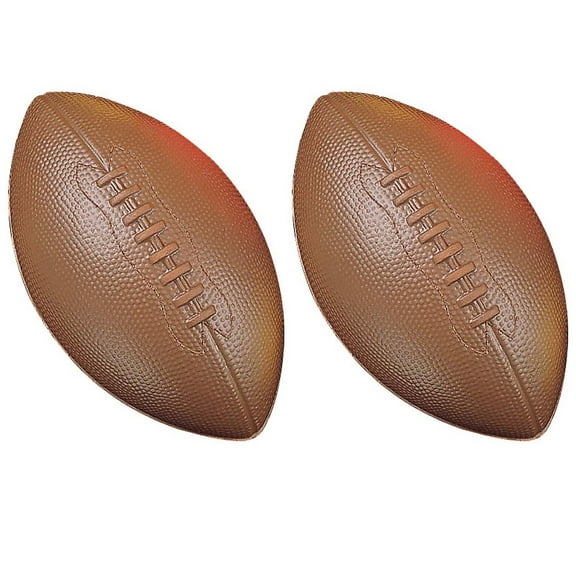 Champion Sports CHSFFC-2 Coated Foam Ball Football - 2 Each