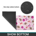thumbnail image 6 of Pink Football and Flowers Pattern Kitchen Rugs Sets Of 2,Anti Fatigue Kitchen Mat Rugs Non Slip Washable,Decorative Kitchen Floor Mats for Kitchen,Sink,Laundry,17"x30"+17"x47", 6 of 7