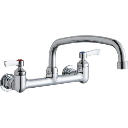 Elkay Lk940at12l2h 1.5 GPM Wall Mounted Bridge Food Service Faucet - Chrome
