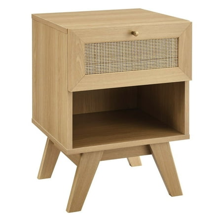 Soma 1-Drawer Nightstand Oak