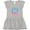 AC-Heather Grey, variant on Inktastic Princess (daddy's) Girls Toddler Dress