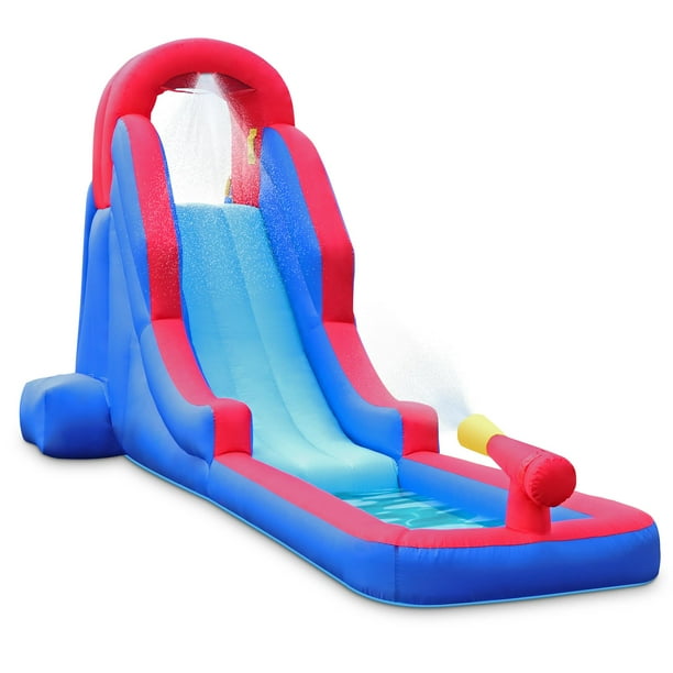 Sunny & Fun Inflatable Water Slide & Blow up Pool, Kids Water Park for