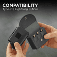 thumbnail image 5 of TotalBoost Mini Pro 5,000mAh Universal Power Bank With Interchangeable Adapters & Built-In Kickstand, 5 of 10